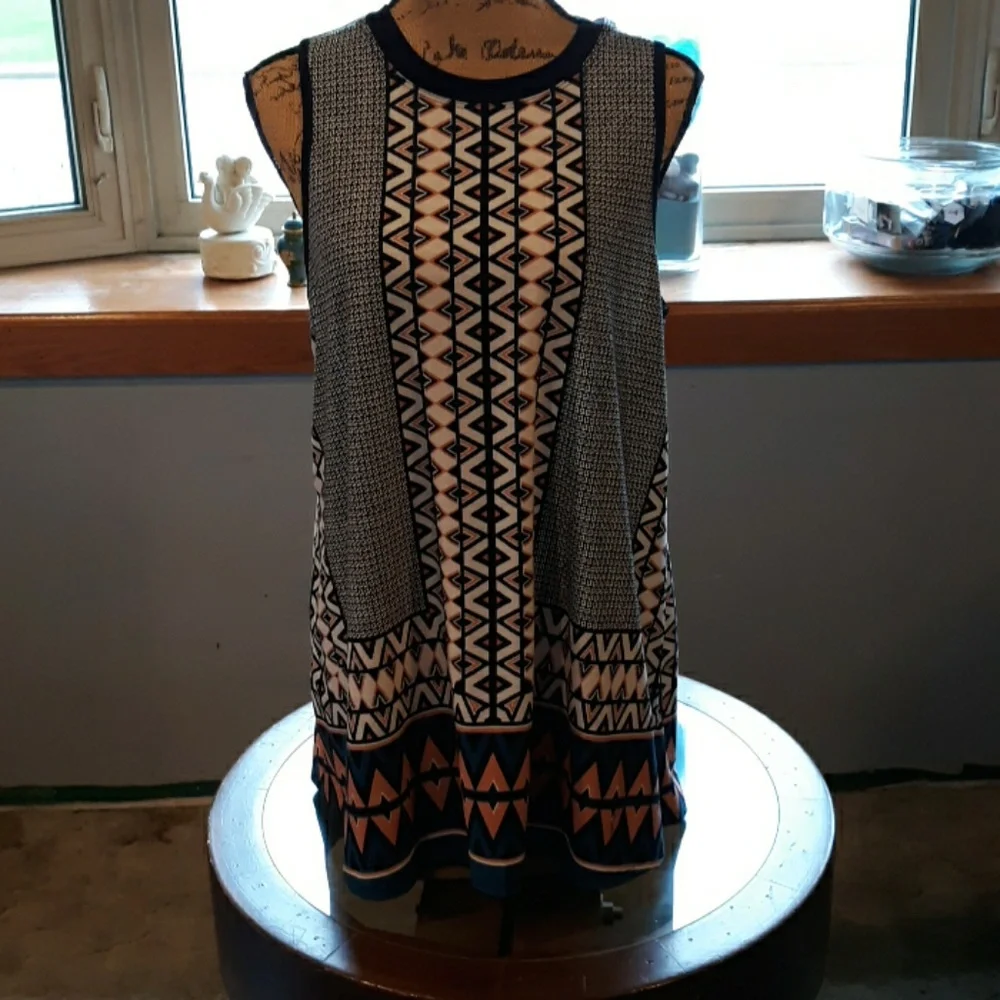 B*DESIGN XL DMND PRNT TANK - Picture 1 of 6